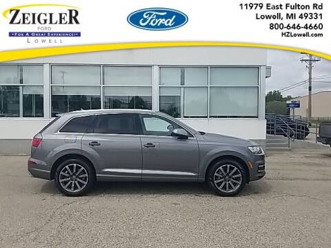 2018 Audi Q7 for sale at Zeigler Ford of Plainwell- Jeff Bishop in Plainwell MI