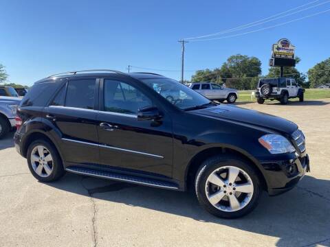 2011 Mercedes-Benz M-Class for sale at PITTMAN MOTOR CO in Lindale TX