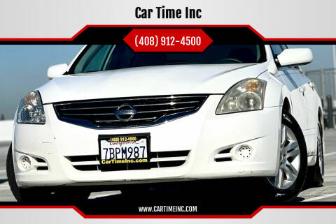 2010 Nissan Altima for sale at Car Time Inc in San Jose CA