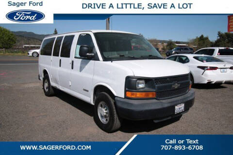 2006 Chevrolet Express for sale at Sager Ford in Saint Helena CA