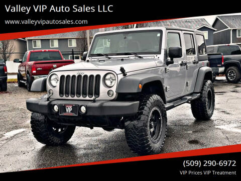 2015 Jeep Wrangler Unlimited for sale at Valley VIP Auto Sales LLC in Spokane Valley WA