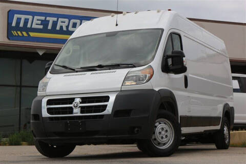 2018 RAM ProMaster for sale at METRO AUTO SALES in Arlington TX