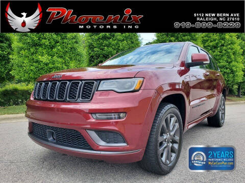 2018 Jeep Grand Cherokee for sale at Phoenix Motors Inc in Raleigh NC