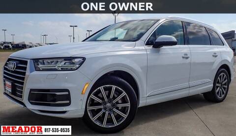 2019 Audi Q7 for sale at Meador Dodge Chrysler Jeep RAM in Fort Worth TX