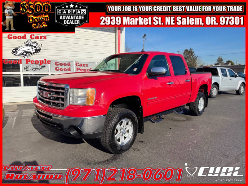 2012 GMC Sierra 1500 for sale at Good Cars Good People in Salem OR