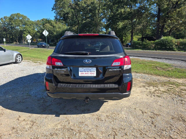 2013 Subaru Outback for sale at YOUR CAR GUY RONNIE in Alabaster, AL