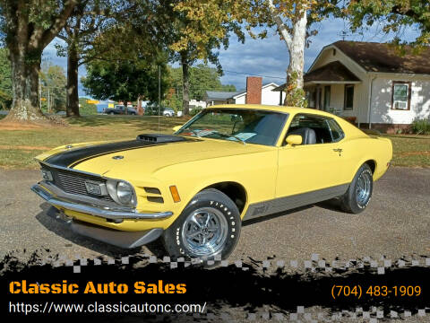 1970 Ford Mustang for sale at Classic Auto Sales in Maiden NC