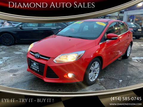 2012 Ford Focus for sale at DIAMOND AUTO SALES LLC in Milwaukee WI