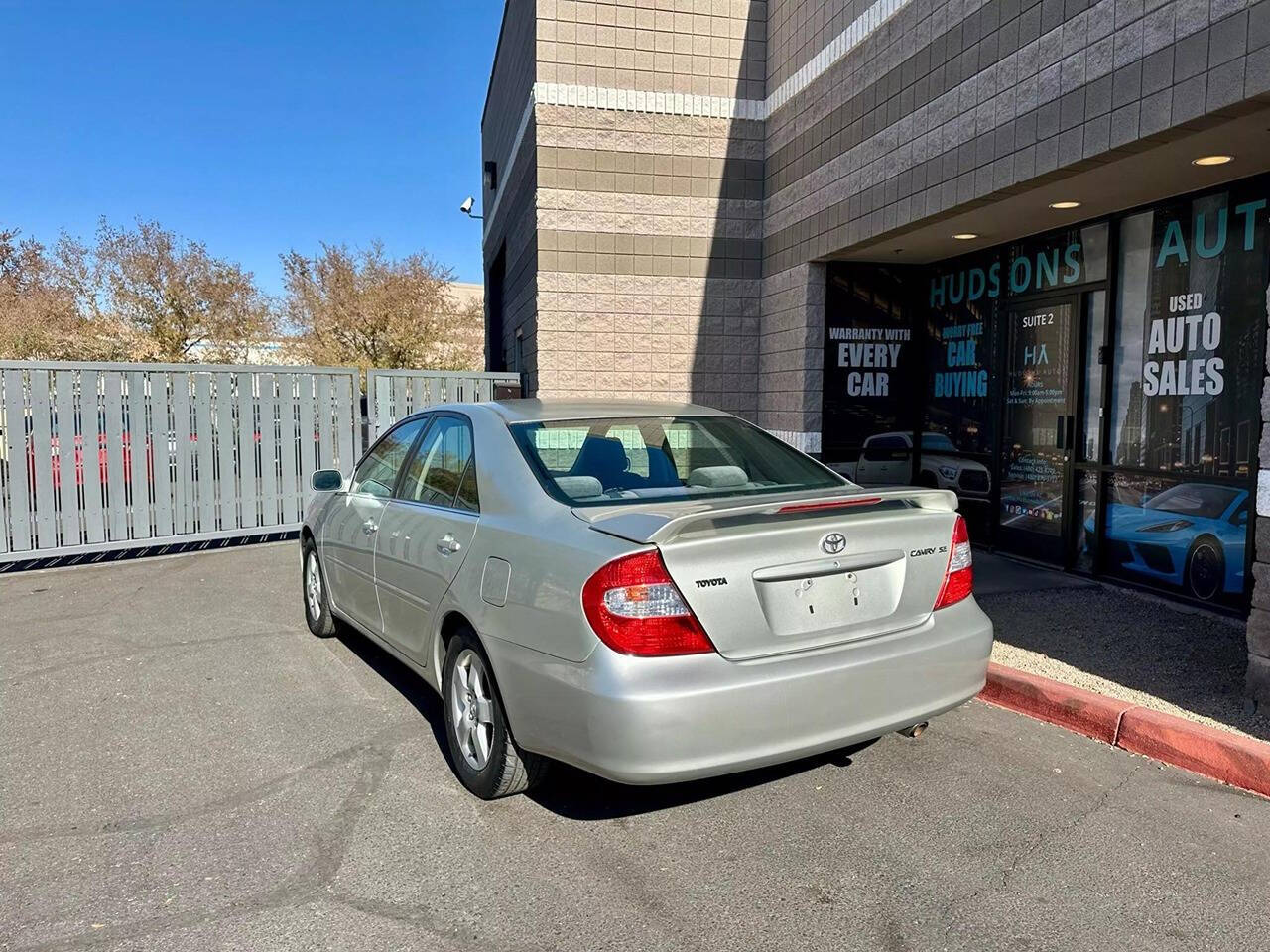 2003 Toyota Camry for sale at HUDSONS AUTOS in Gilbert, AZ