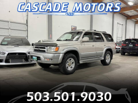 2000 Toyota 4Runner for sale at Cascade Motors in Portland OR