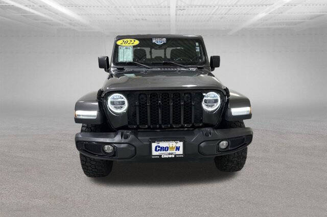 Used 2022 Jeep Gladiator WILLYS with VIN 1C6HJTAG6NL161480 for sale in Kansas City