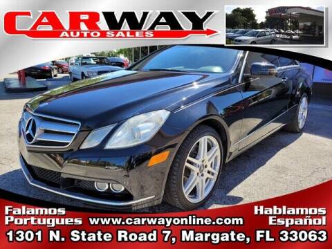2010 Mercedes-Benz E-Class for sale at CARWAY Auto Sales in Margate FL