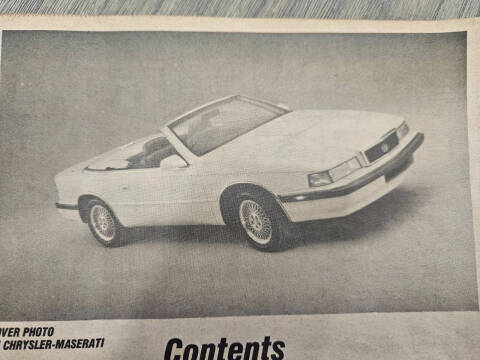 1991 Chrysler TC