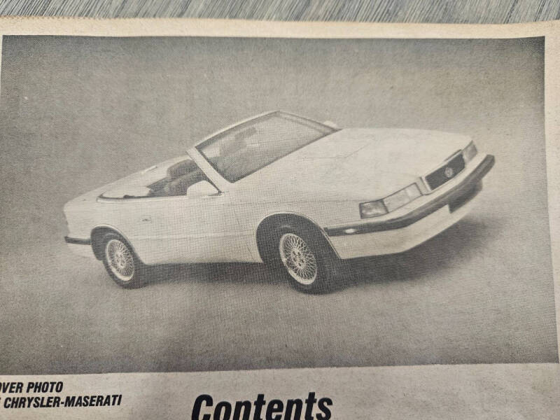 1991 Chrysler TC
