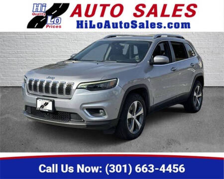 2021 Jeep Cherokee for sale at Hi-Lo Auto Sales in Frederick MD