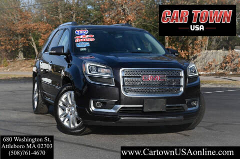 2016 GMC Acadia for sale at Car Town USA in Attleboro MA