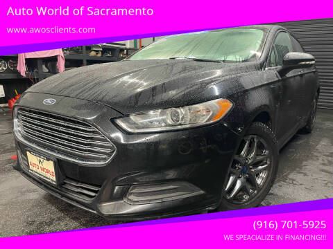 2014 Ford Fusion for sale at Auto World of Sacramento Elder Creek in Sacramento CA