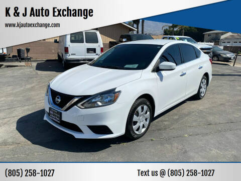 2017 Nissan Sentra for sale at K & J Auto Exchange in Santa Paula CA