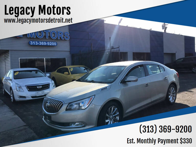 2015 Buick LaCrosse for sale at Legacy Motors in Detroit MI
