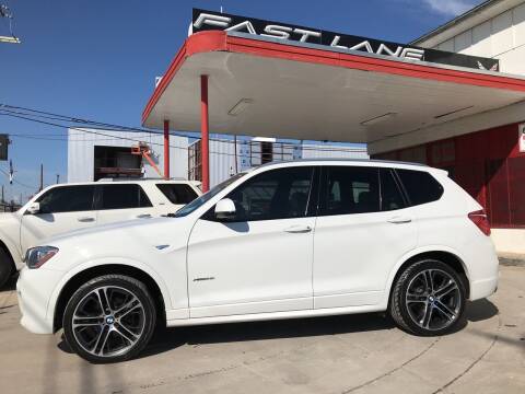 2016 BMW X3 for sale at FAST LANE AUTO SALES in San Antonio TX