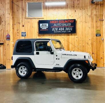 2006 Jeep Wrangler for sale at Boone NC Jeeps-High Country Auto Sales in Boone NC