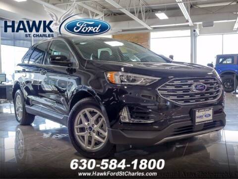 2022 Ford Edge for sale at Hawk Ford of St. Charles in Saint Charles IL