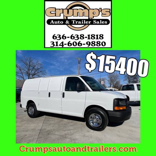 2011 Chevrolet Express Cargo for sale at CRUMP'S AUTO & TRAILER SALES in Crystal City MO