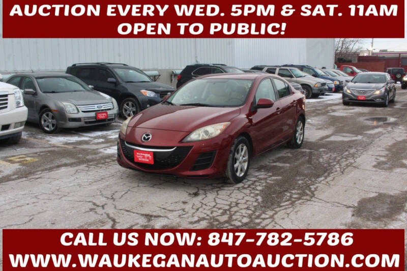 2010 Mazda MAZDA3 for sale at Waukegan Auto Auction in Waukegan IL