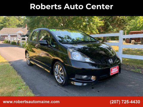 2013 Honda Fit for sale at Roberts Auto Center in Bowdoinham ME