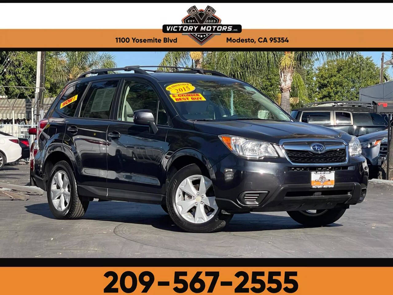 2015 Subaru Forester for sale at Victory Motors Inc in Modesto, CA