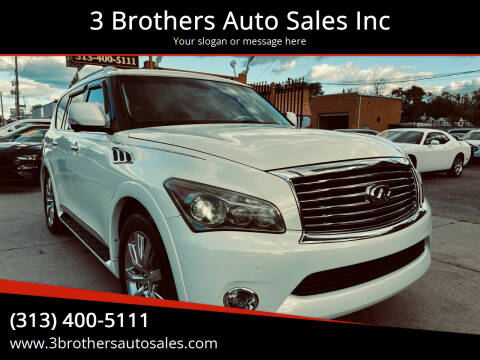 2011 Infiniti QX56 for sale at 3 Brothers Auto Sales Inc in Detroit MI