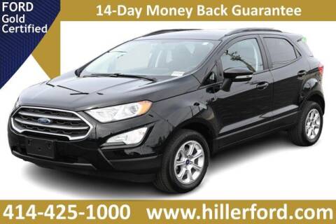 2021 Ford EcoSport for sale at HILLER FORD INC in Franklin WI