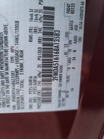 2006 Ford Freestar SE