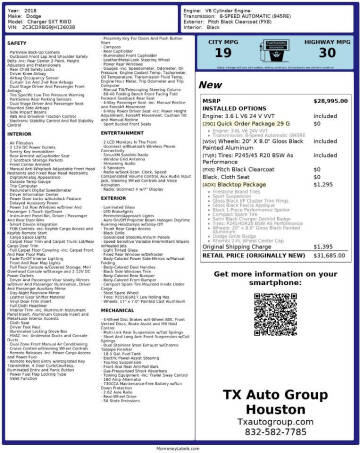 2018 Dodge Charger SXT