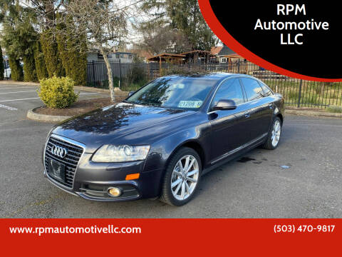 2009 Audi A6 for sale at RPM Automotive LLC in Portland OR