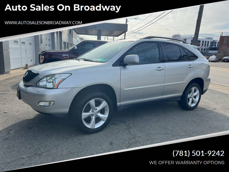 2007 Lexus RX 350 for sale at Auto Sales on Broadway in Norwood MA