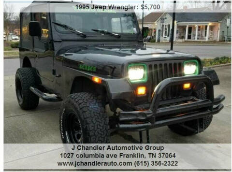 1995 Jeep Wrangler for sale at Franklin Motorcars in Franklin TN