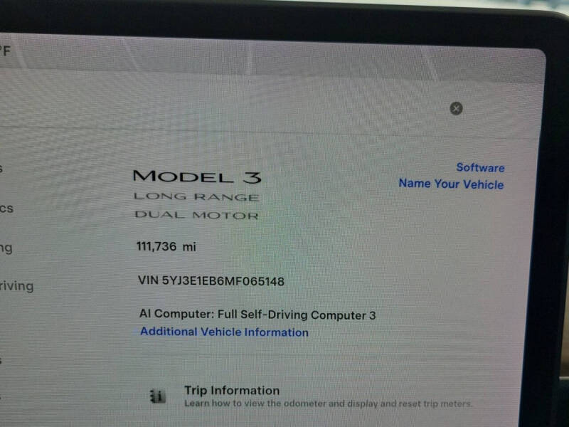 2021 Tesla Model 3 Long Range