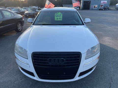 2008 Audi A8 L for sale at Auto Express in Foxboro MA