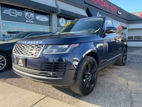 2018 Land Rover Range Rover for sale at Michigan Auto Financial in Dearborn MI
