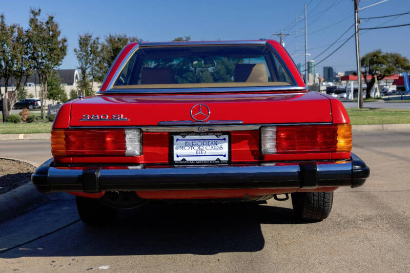 1982 Mercedes-Benz 380-Class 380 SL