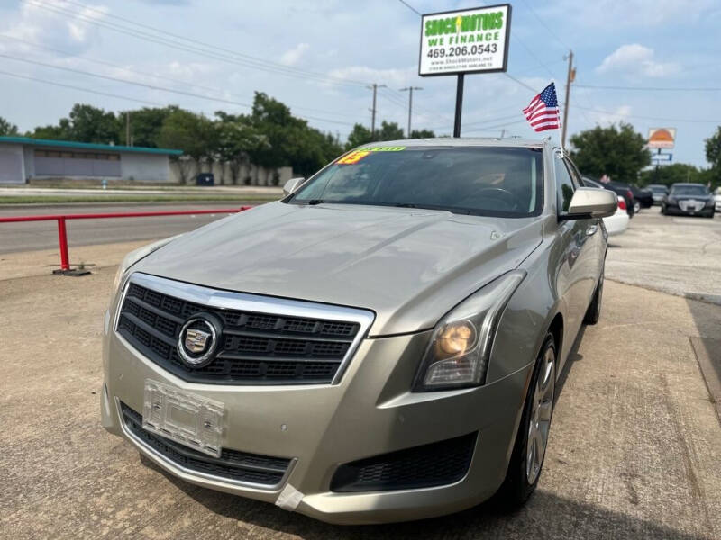 2013 Cadillac ATS for sale at Shock Motors in Garland TX