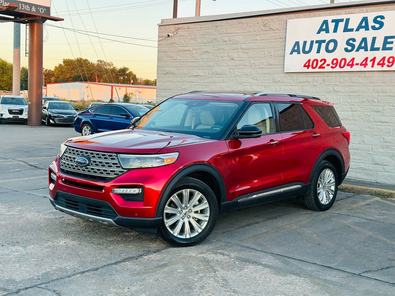 2020 Ford Explorer for sale at Atlas Auto Sales LLC in Lincoln, NE