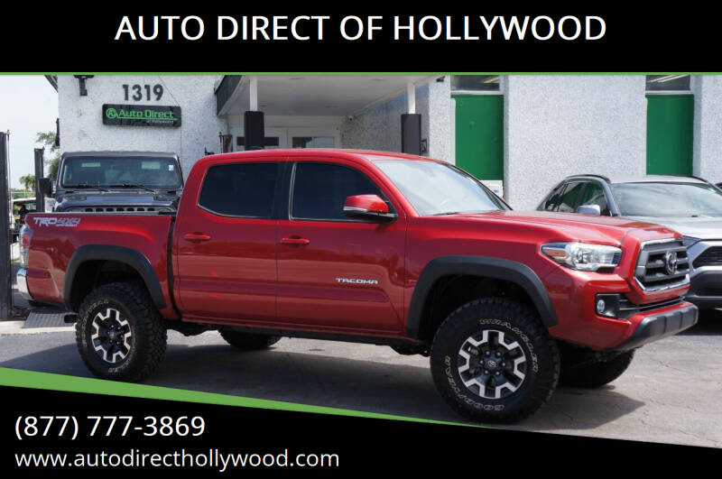 2021 Toyota Tacoma for sale at AUTO DIRECT OF HOLLYWOOD in Hollywood FL