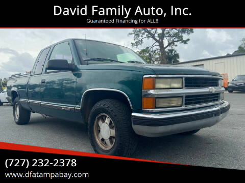 1997 Chevrolet C/K 1500 Series for sale at David Family Auto, Inc. in New Port Richey FL