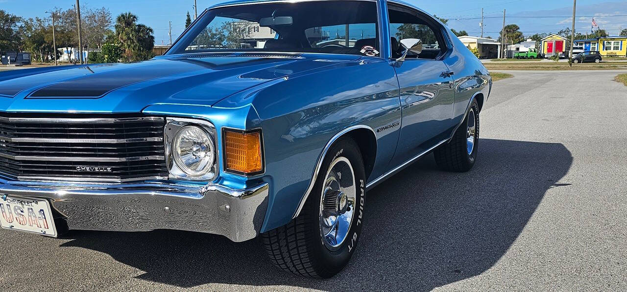 1972 Chevrolet Chevelle for sale at FLORIDA CORVETTE EXCHANGE LLC in Hudson, FL