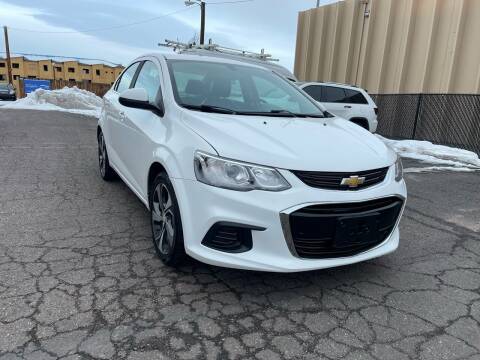 2017 Chevrolet Sonic for sale at Gq Auto in Denver CO