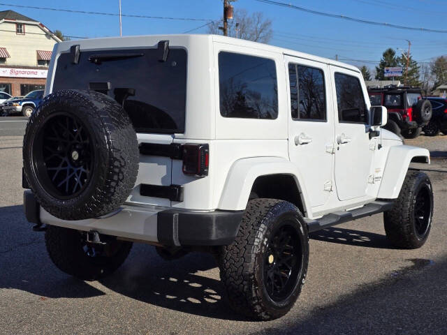 2015 Jeep Wrangler Unlimited for sale at Thompson Car and Truck in Baptistown, NJ