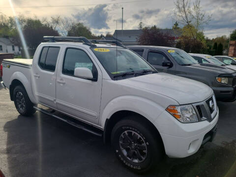 2017 Nissan Frontier for sale at R C Motors in Lunenburg MA