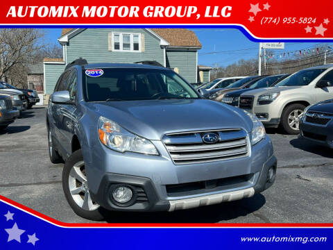 2014 Subaru Outback for sale at AUTOMIX MOTOR GROUP, LLC in Swansea MA